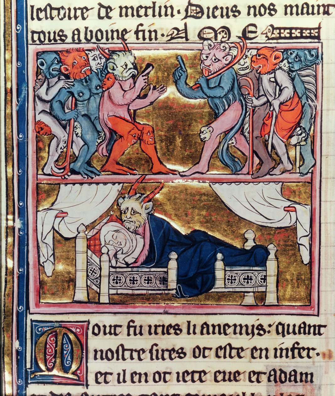 Bayan Fr. 95 fol.113v Demons Konseyi, 