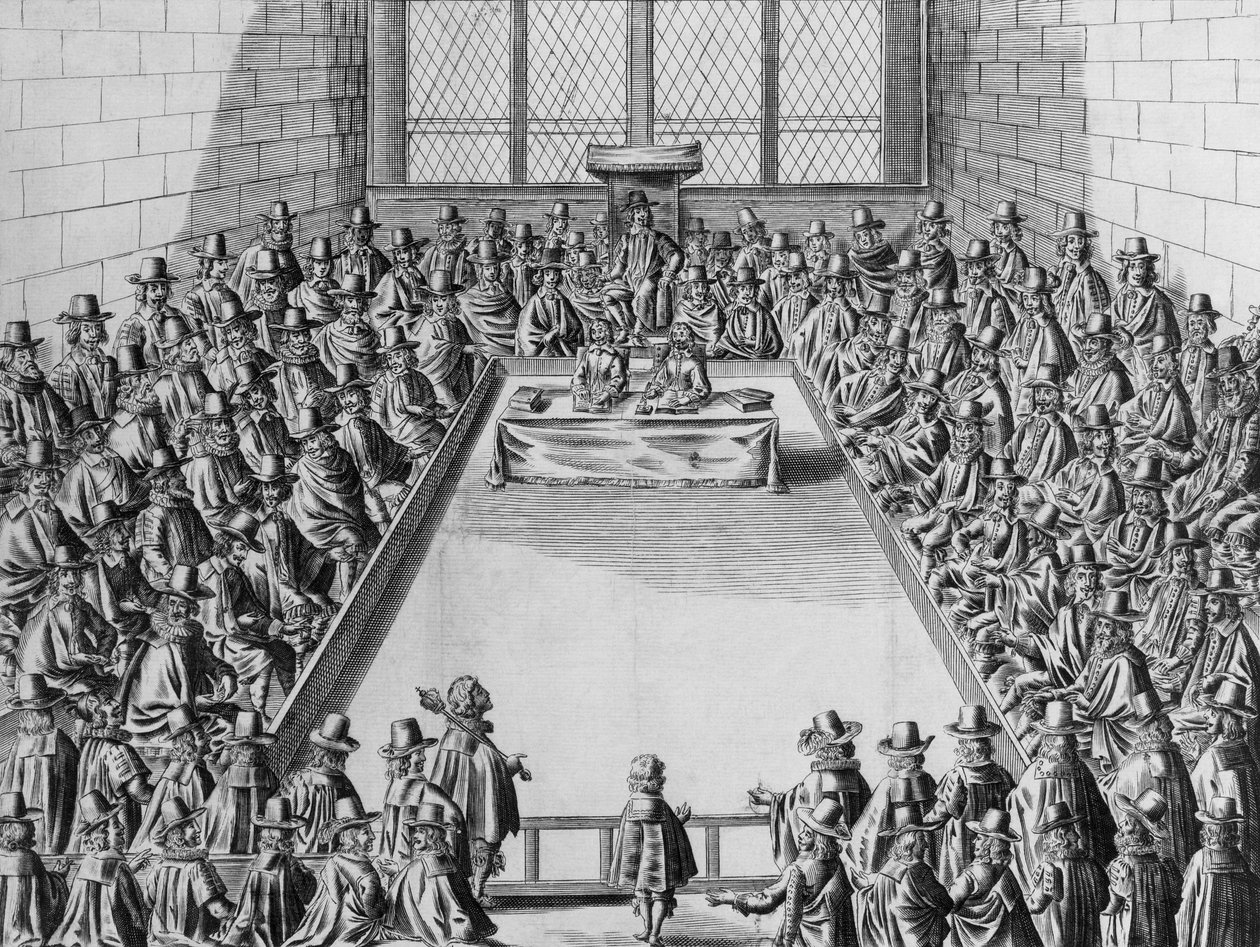 Commonwealth sırasında Parlamento, 1650 by French School