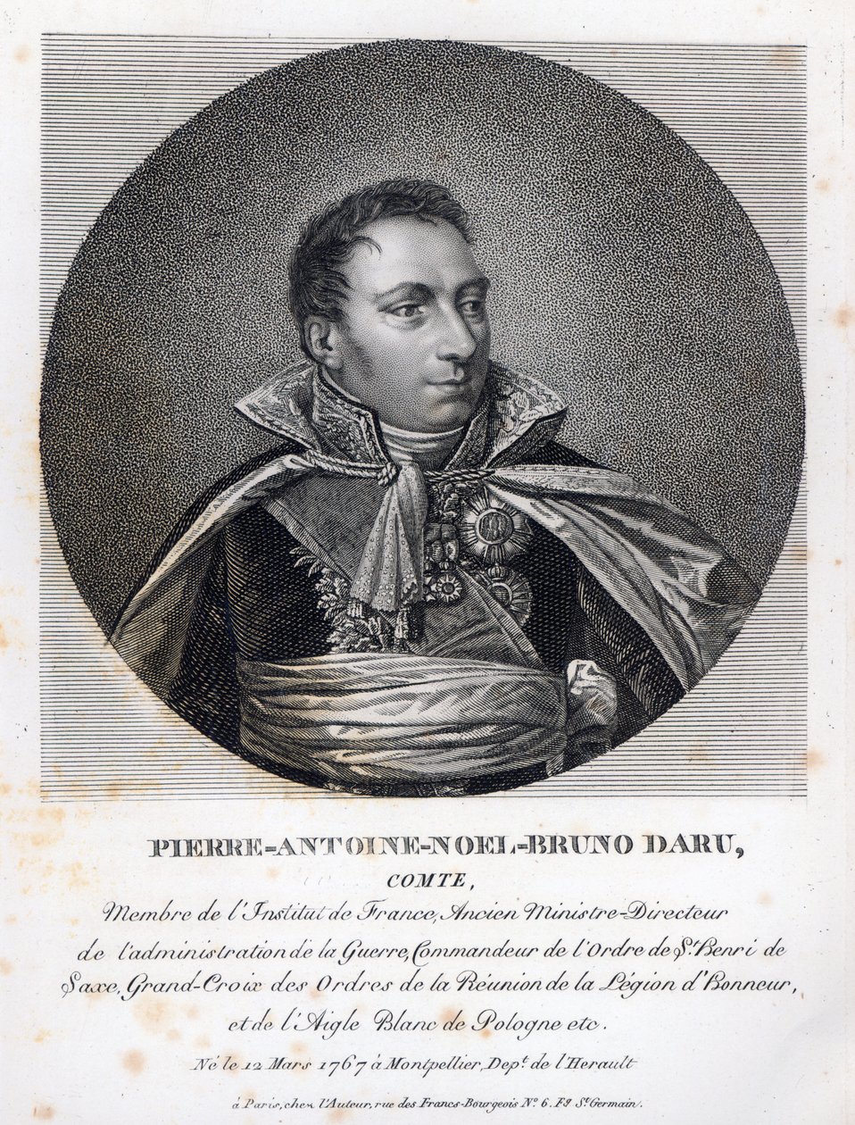 Pierre Daru (1767-1829) by French School