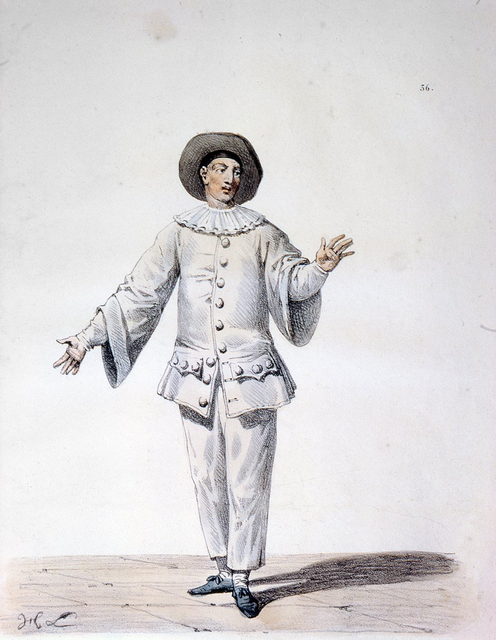 pierrot by French School