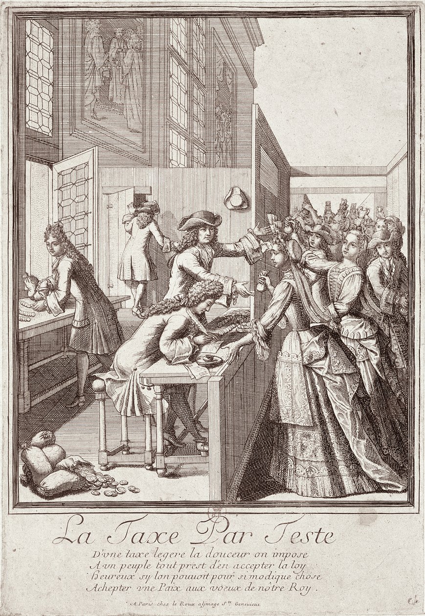 Anket Vergisi, 1709 by French School