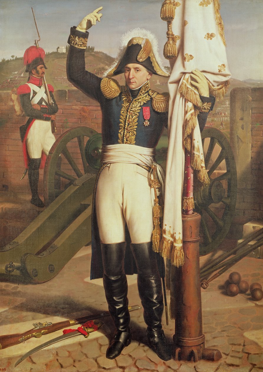 Louis Francois de Perrin (1742-1820) Değerli Kontun Portresi by French School