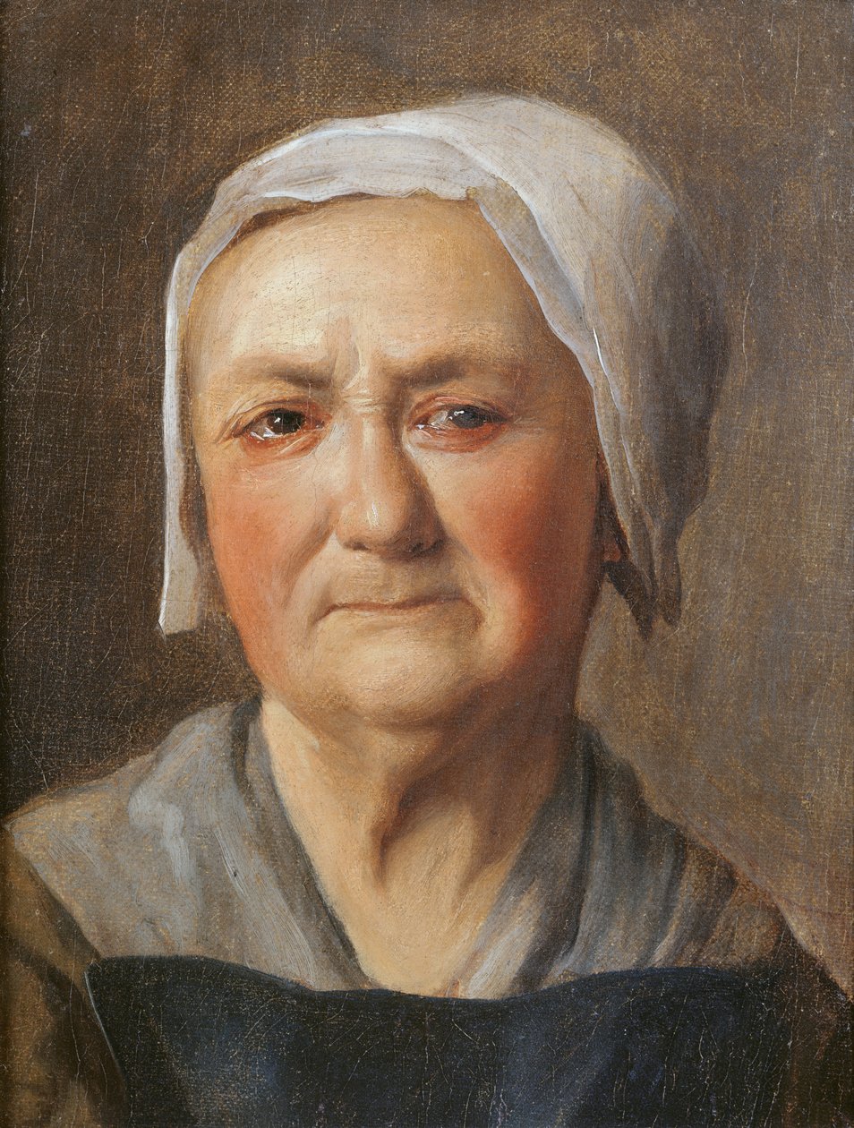 Bir Köylü Portresi by French School
