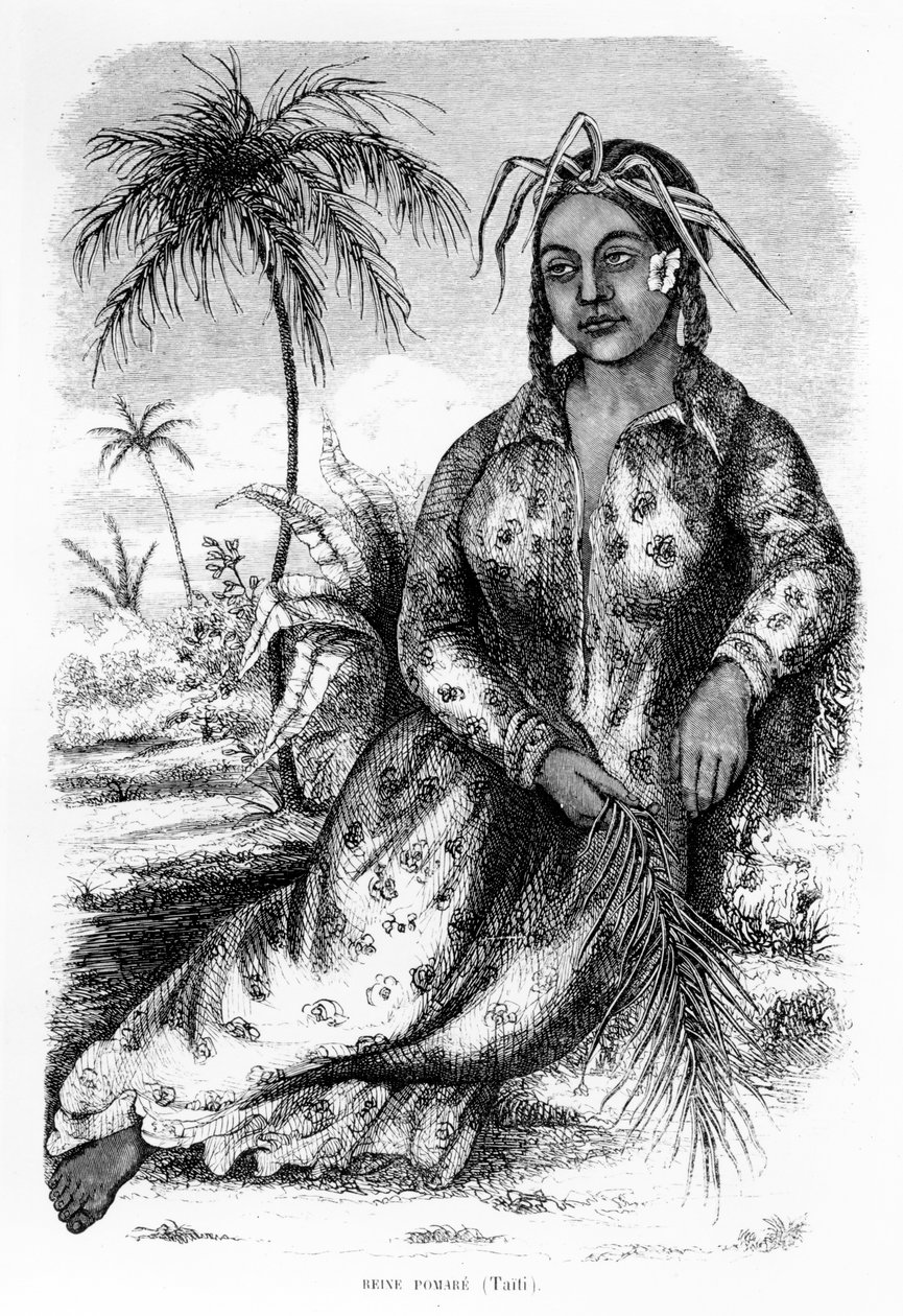 Tahiti Kraliçesi IV. Pomare, Eugene Delessert