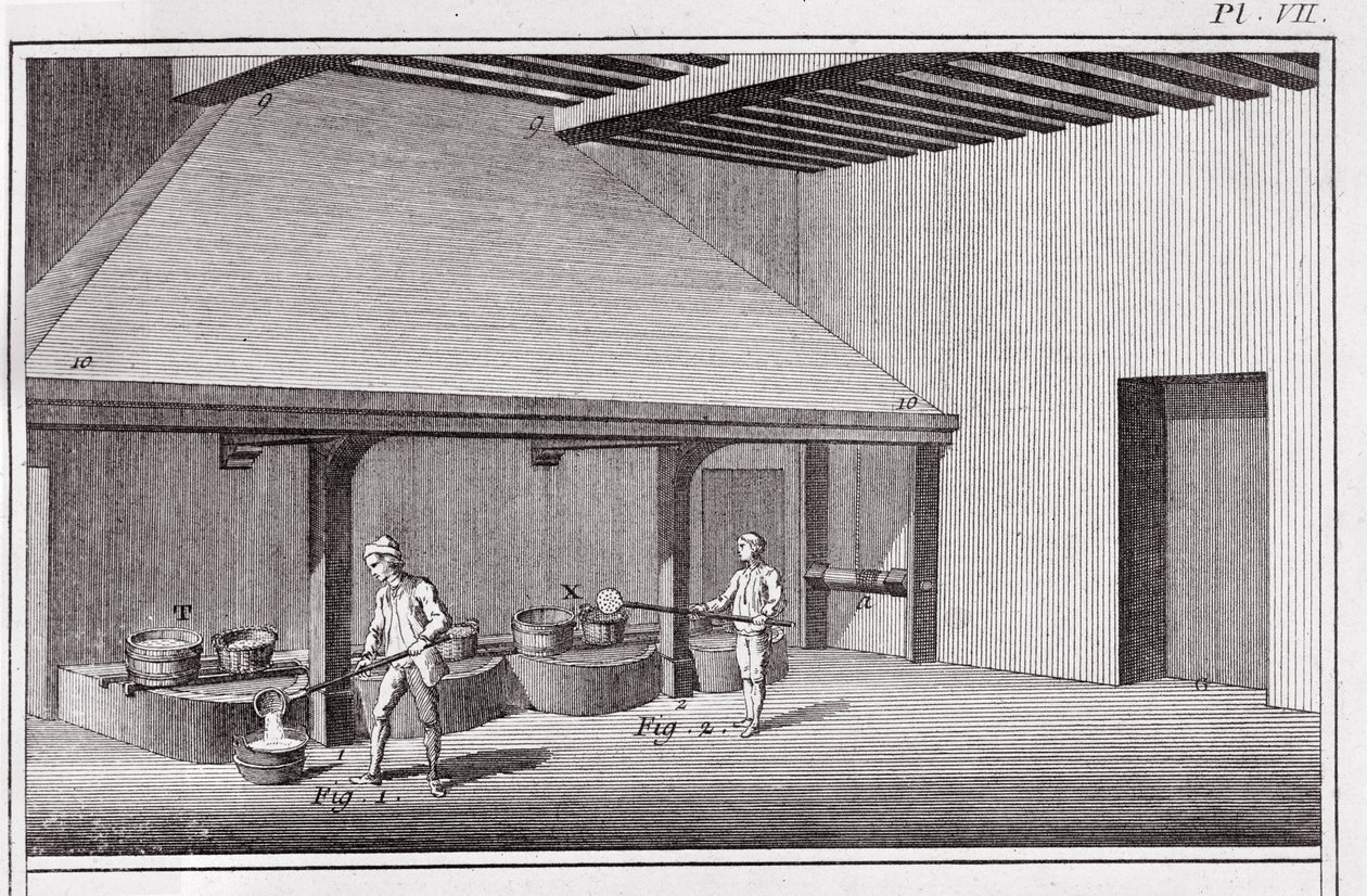 Rafine güherçile, Denis Diderot