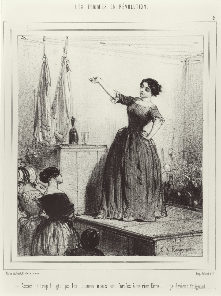 Kadın Devrimi, 1848 by French School