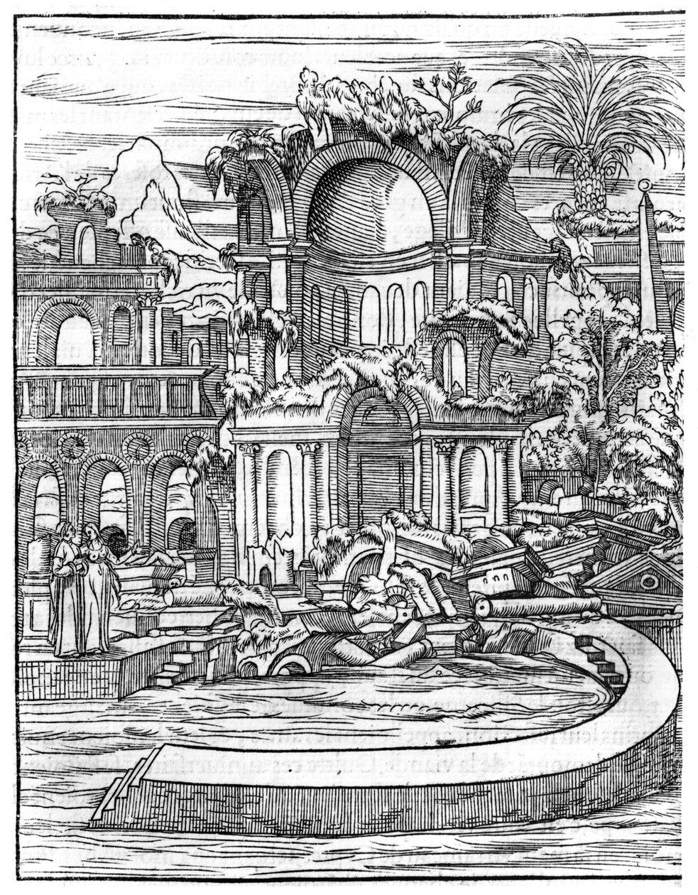 Roma Harabeleri, Francois Rabelais