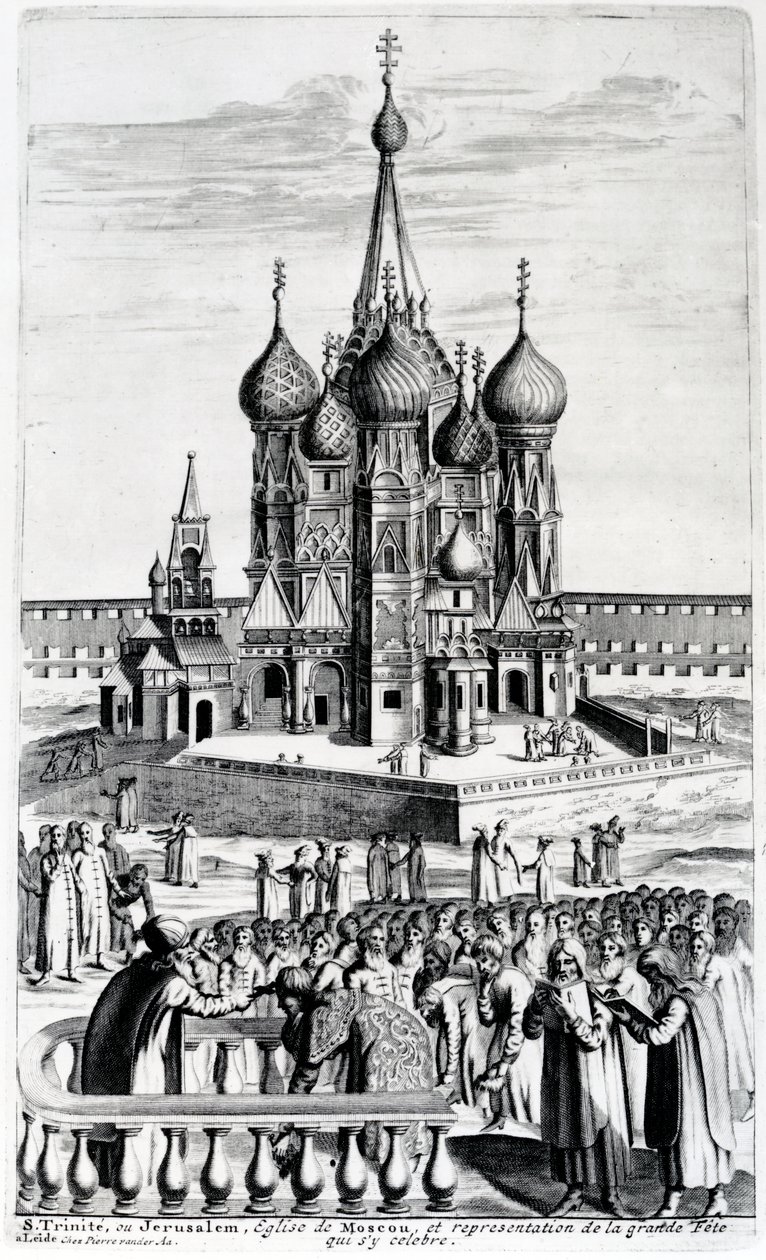 Aziz Basil Katedrali, Moskova by French School