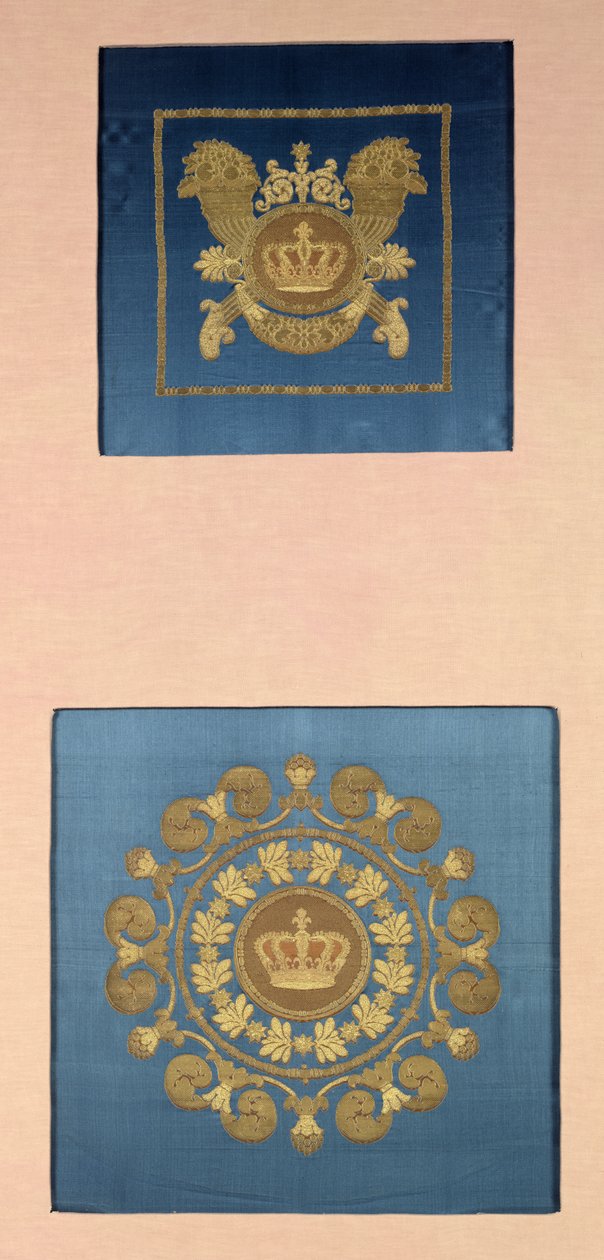 Koltuk arkalıkları, Grand-Freres of Lyons, 1811 (brokar) by French School