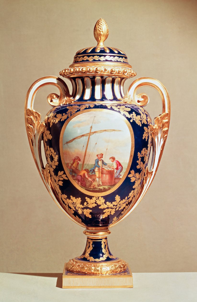 Sevr vazosu, 18. yüzyıl ortası (porselen) by French School