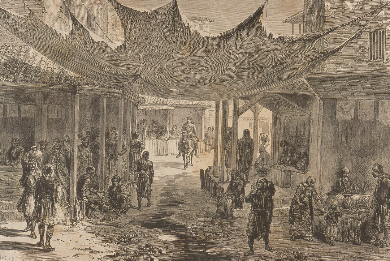 Agora, Atina, 1860
