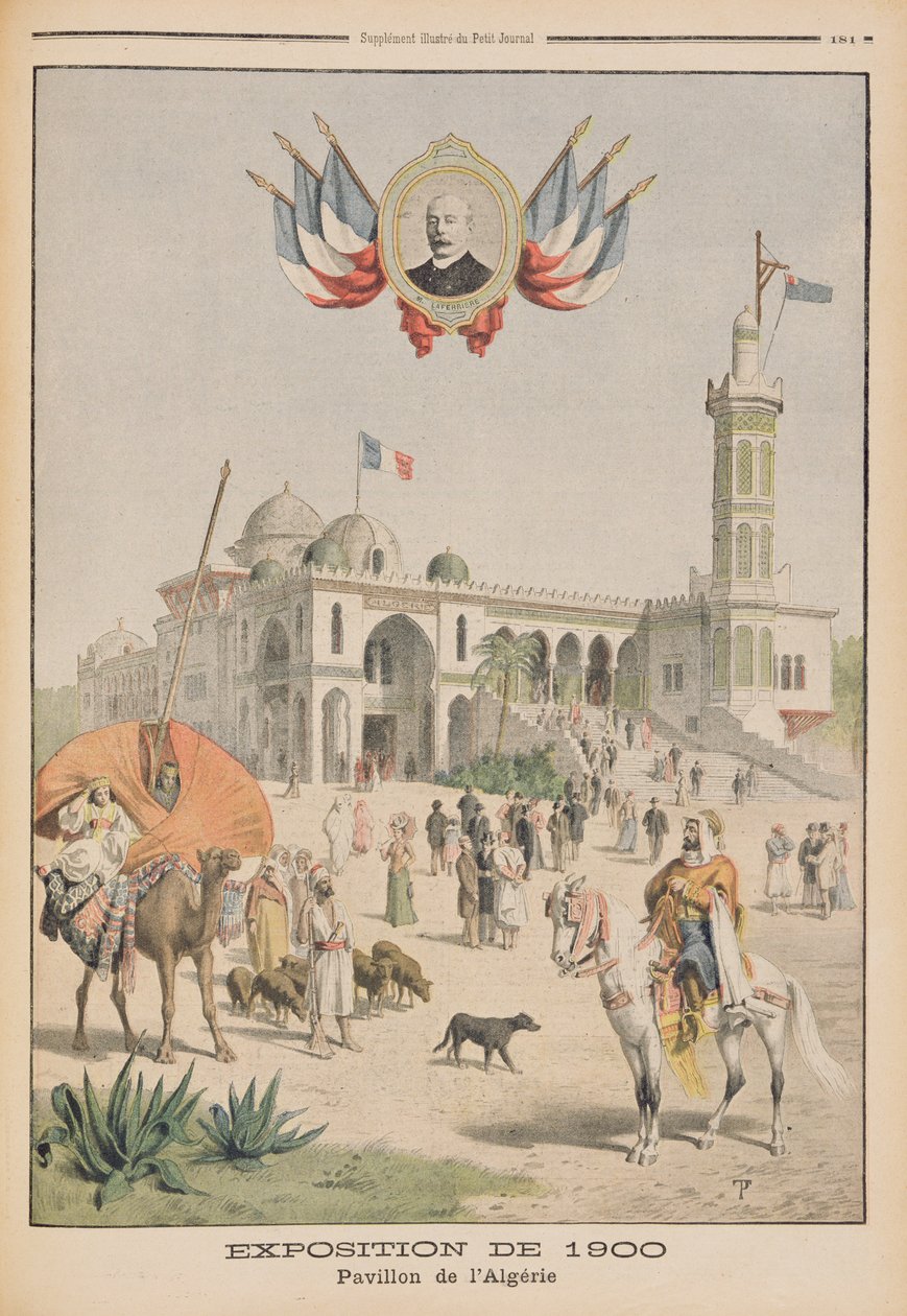 1900 Evrensel Sergisindeki Cezayir Pavyonu, Paris, 