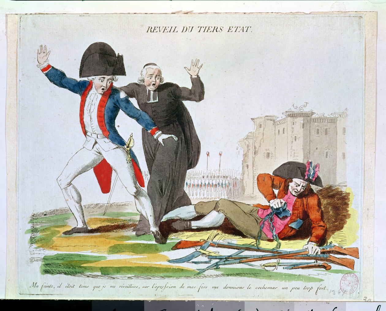 Üçüncü Zatın Uyanışı, Temmuz 1789 (ayrıca bkz. 266297) by French School