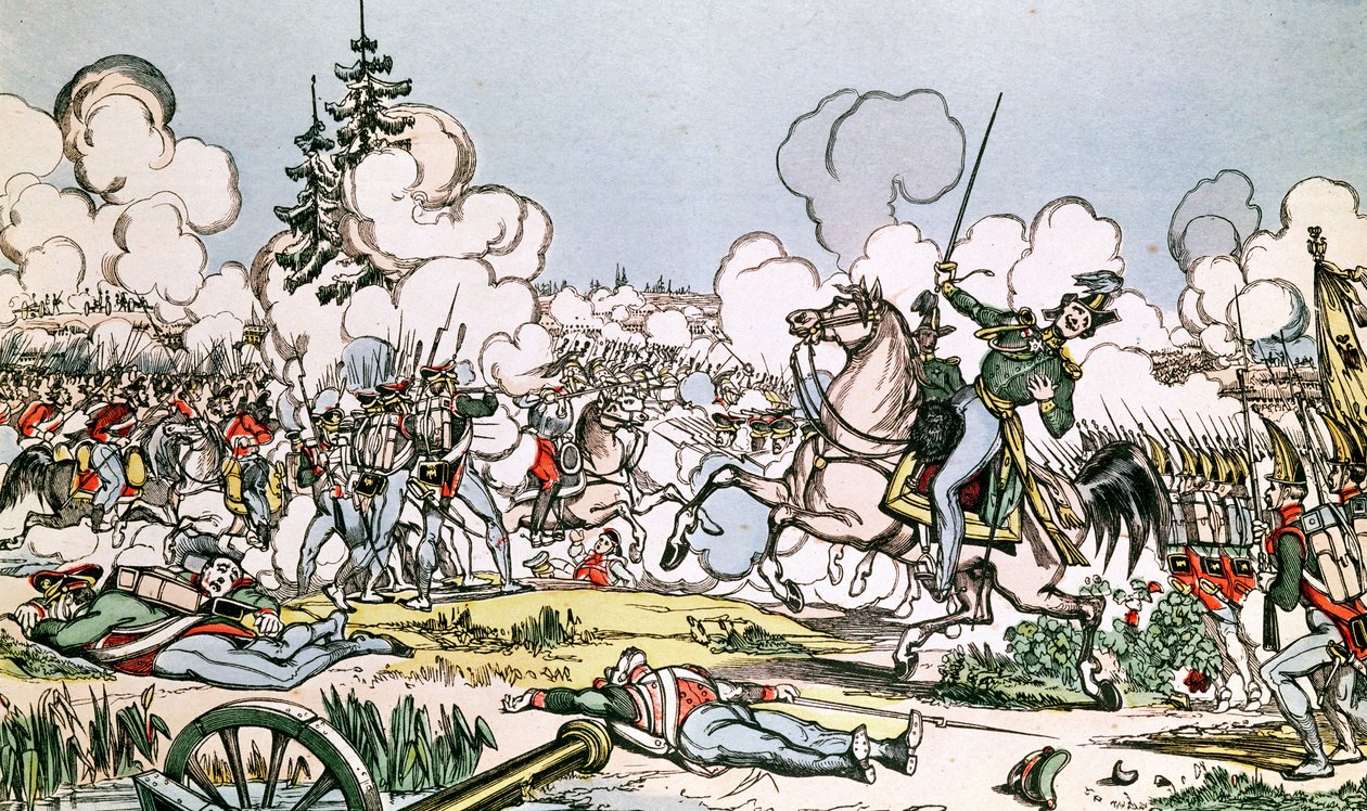 Moskova Savaşı, 7 Eylül 1812 by French School