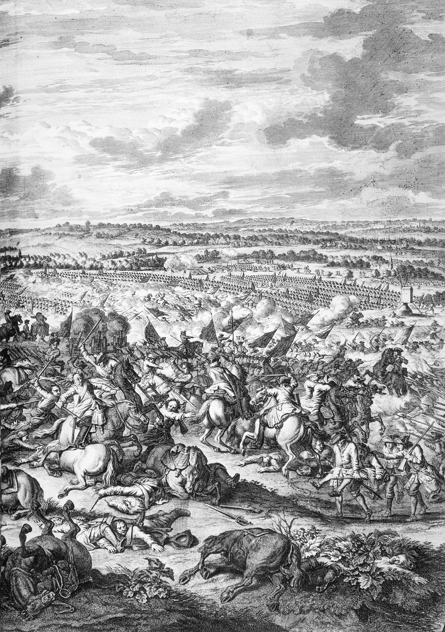 Oudenarde Savaşı, 1708 by French School
