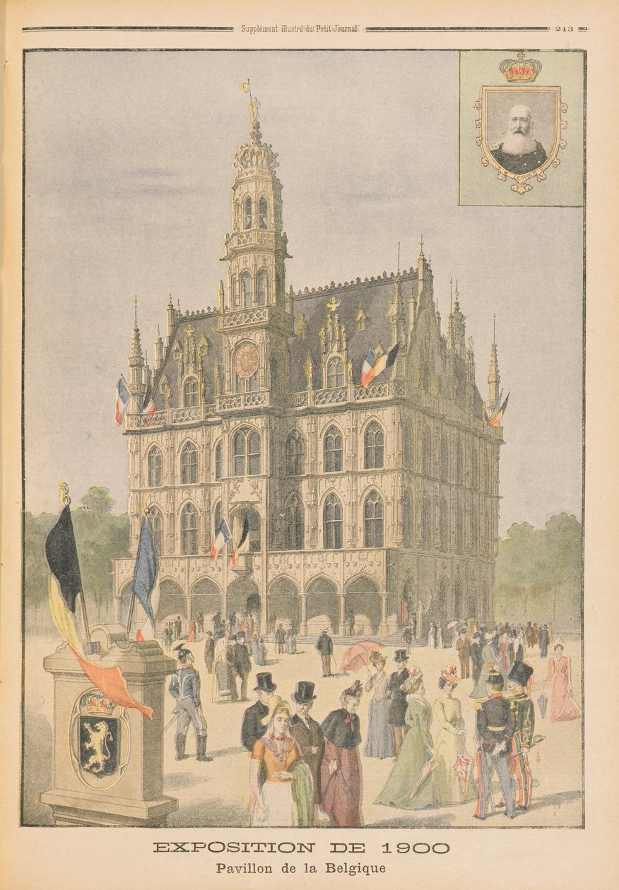 1900 Evrensel Sergisindeki Belçika Pavyonu, Paris, 