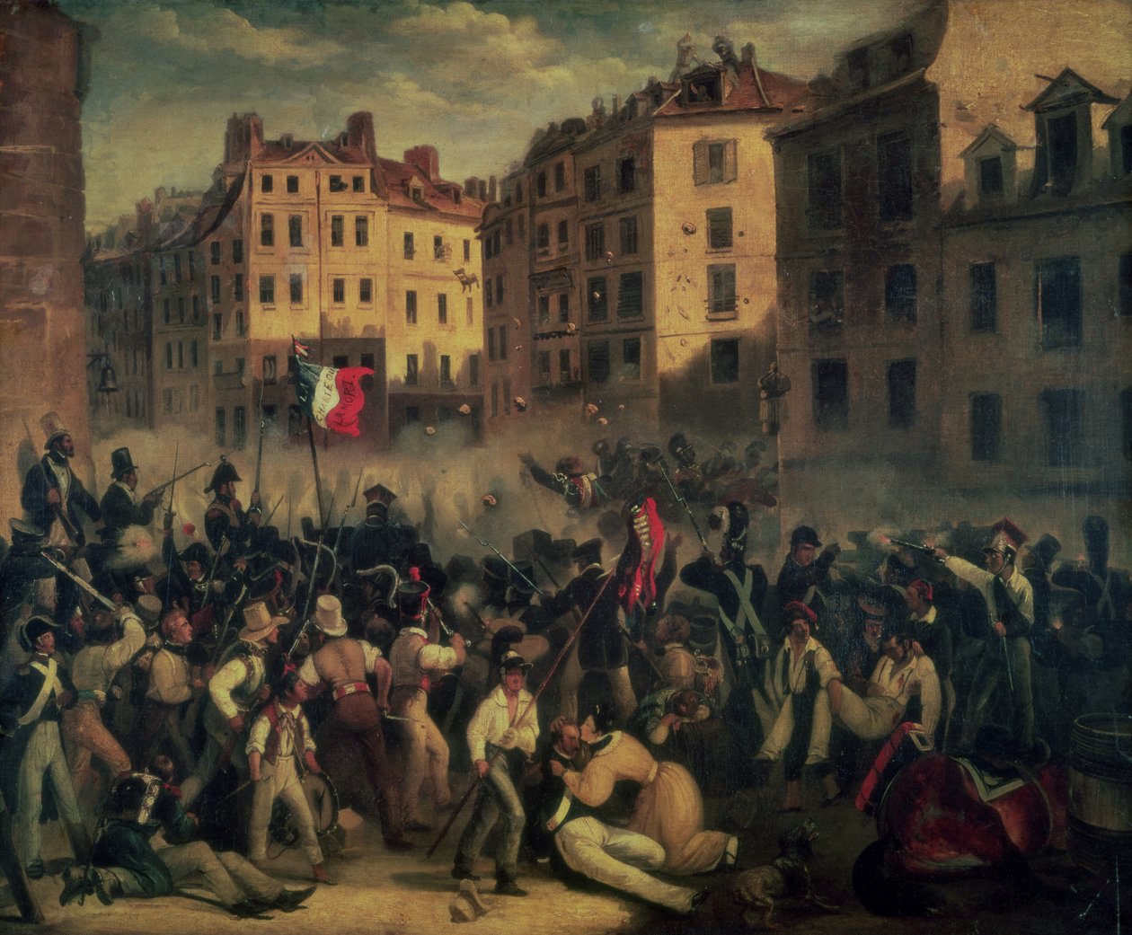 Şart veya Ölüm, Temmuz 1830 by French School
