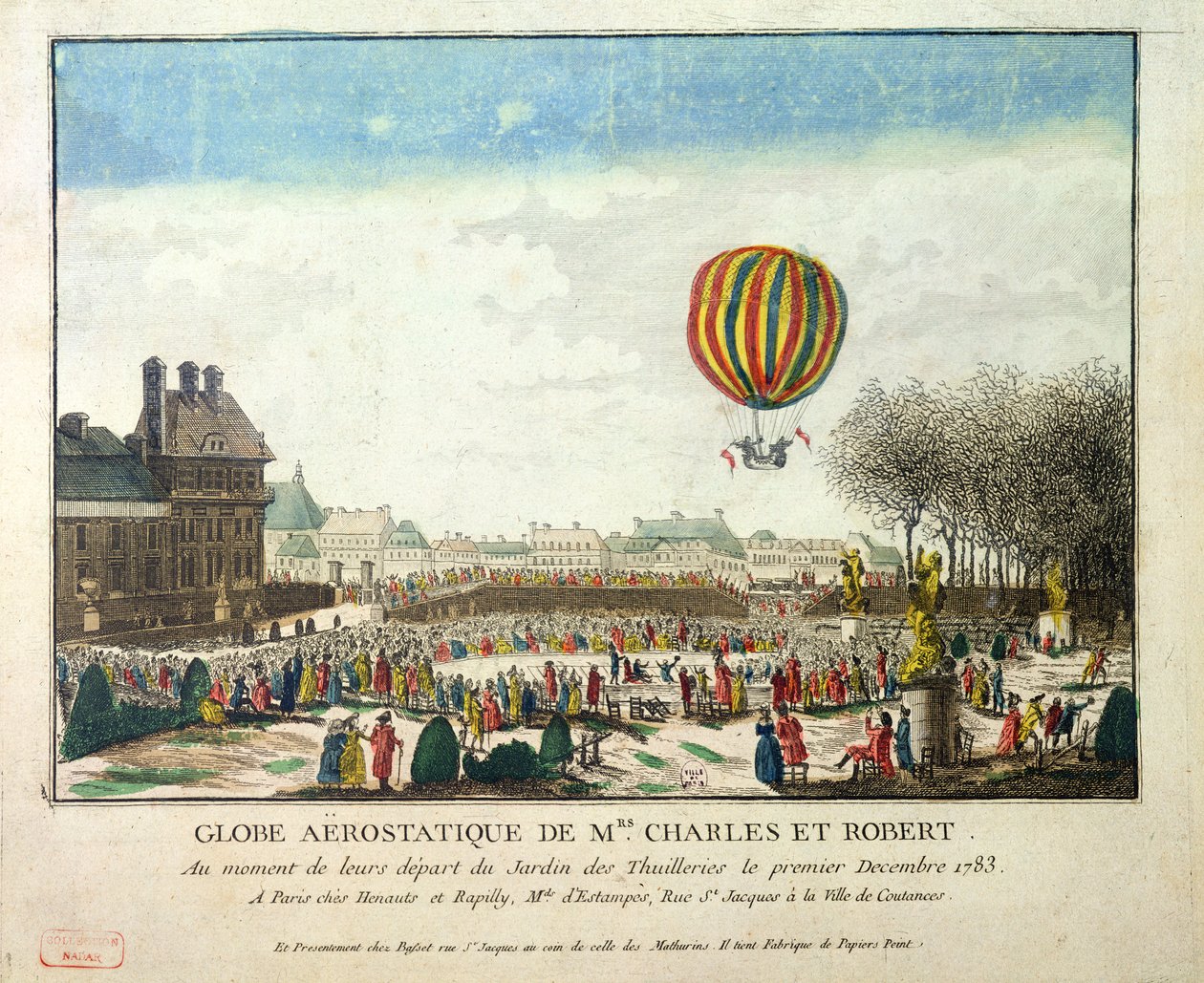 Jacques Charles (1746-1823) ve Nicholas Robert