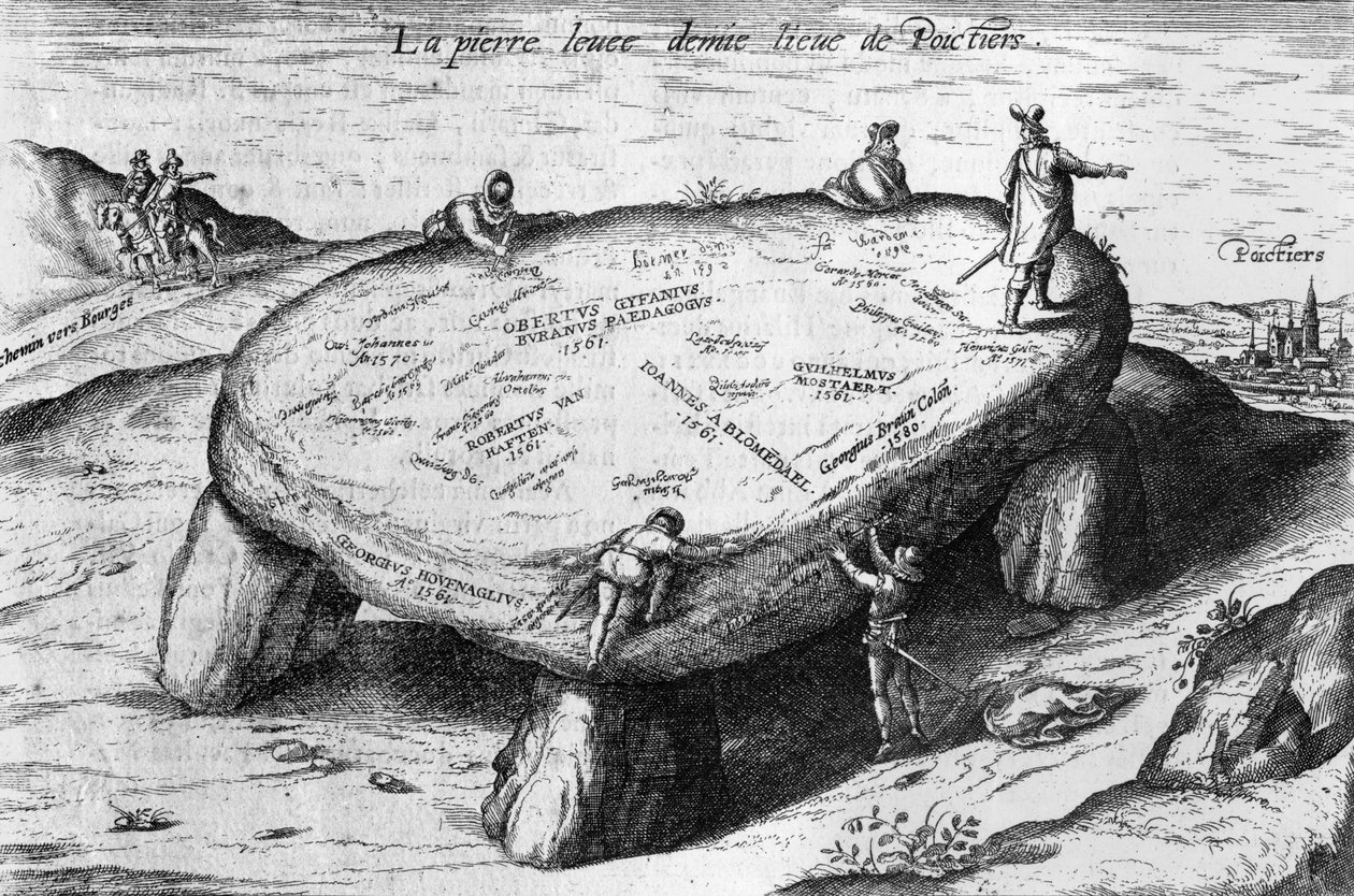 Kaldırılan Taş, Francois Rabelais (1494-1553) 1580 tarafından 