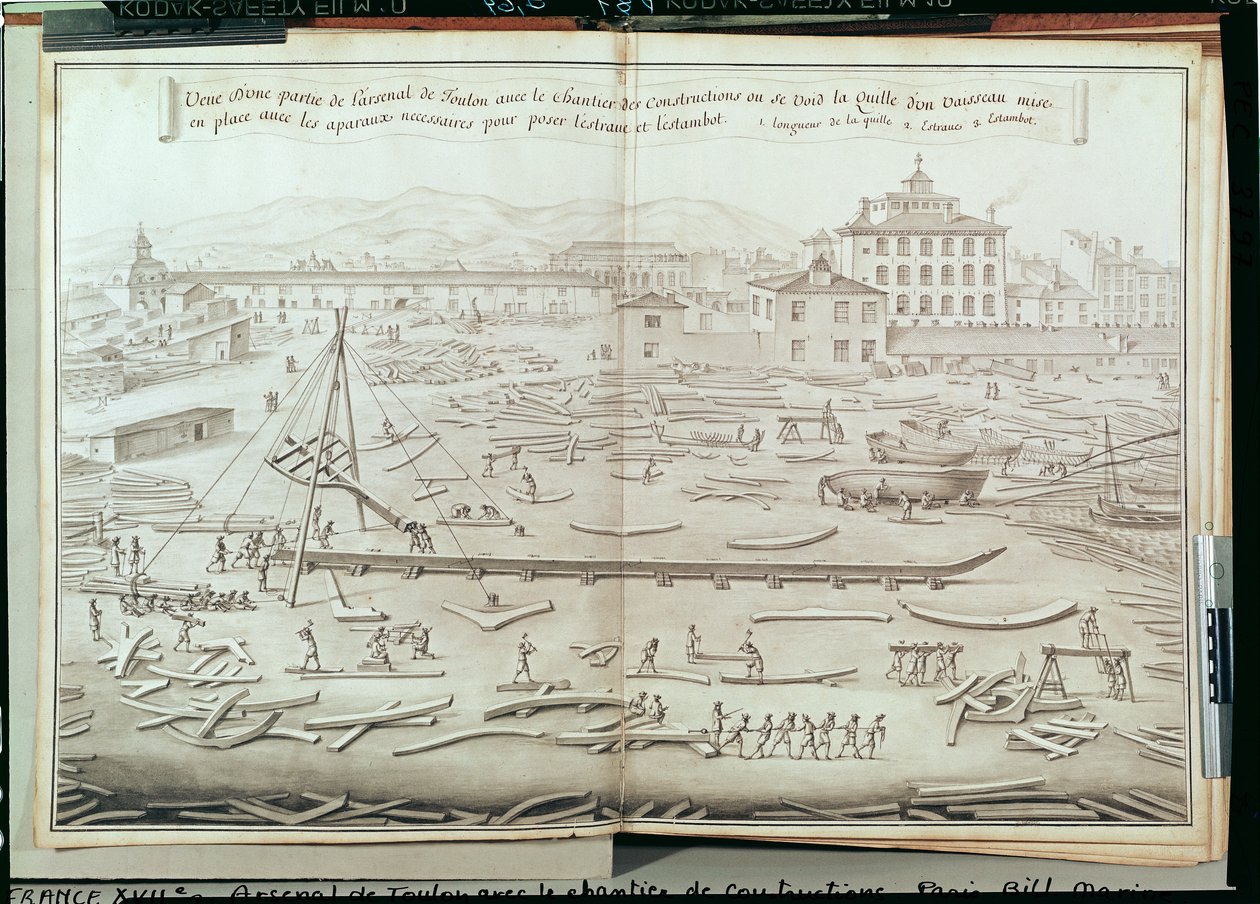 Toulon Askeri Limanı ve Şantiye by French School