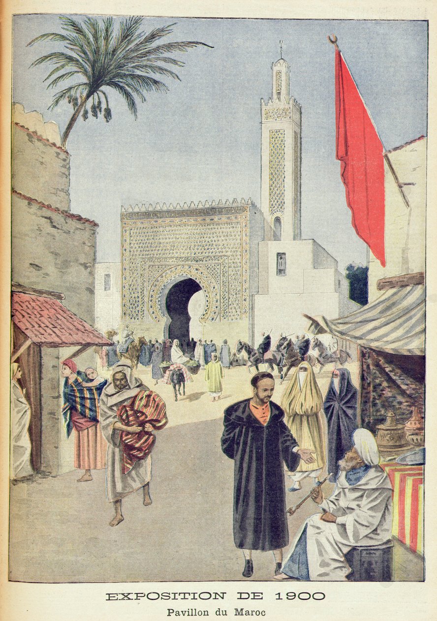 1900 Evrensel Sergisindeki Fas Pavyonu, Paris, 