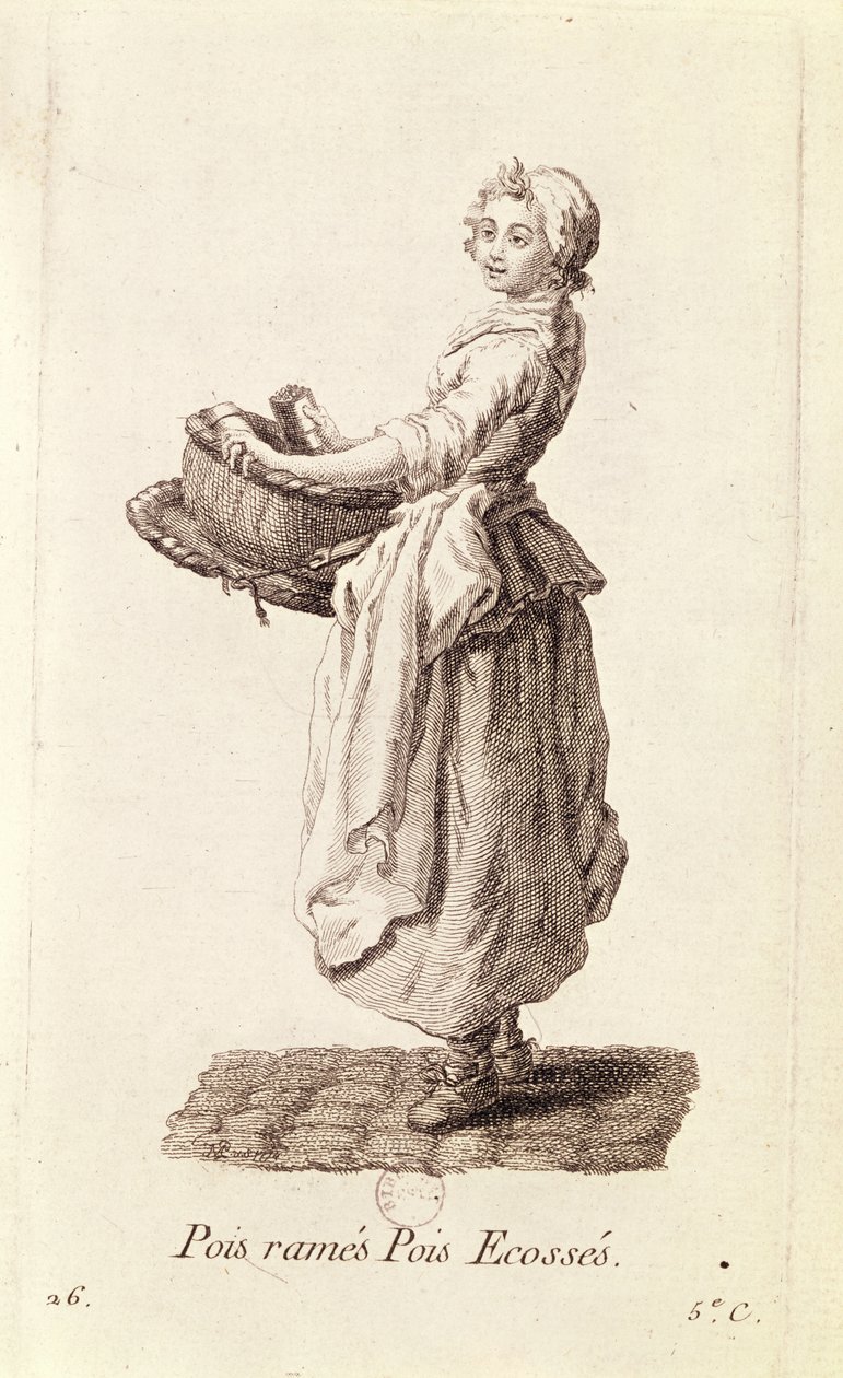 The Pea Seller, from 