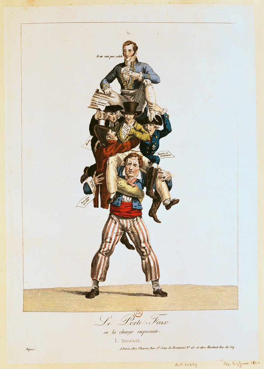 The Porter or, The Imposing Burden, c.1820  by French School