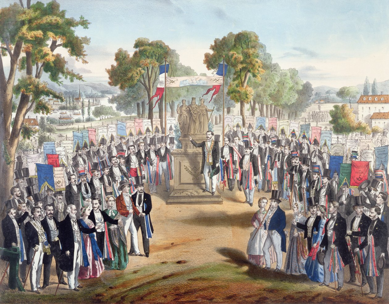İşçilerin Uzlaşması by French School