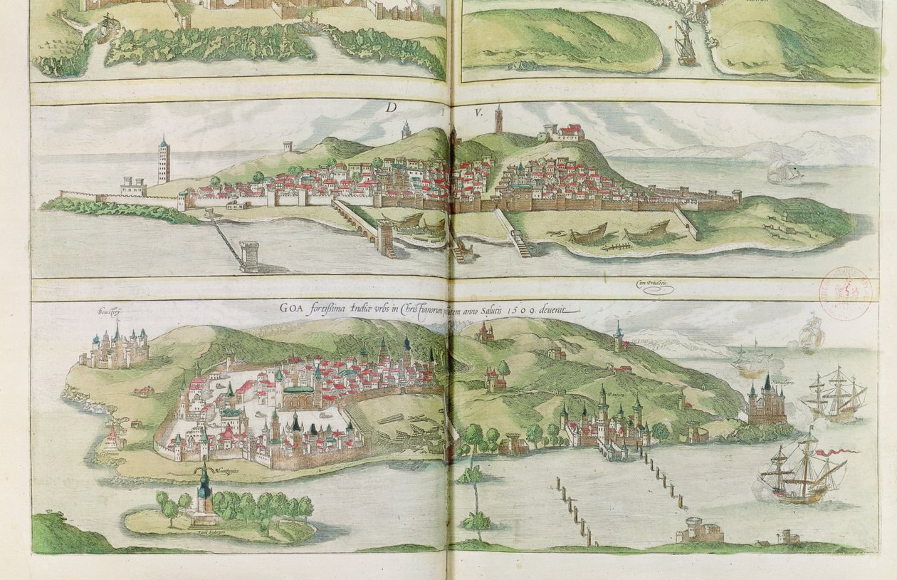 Goa Şehri, Hindistan by French School