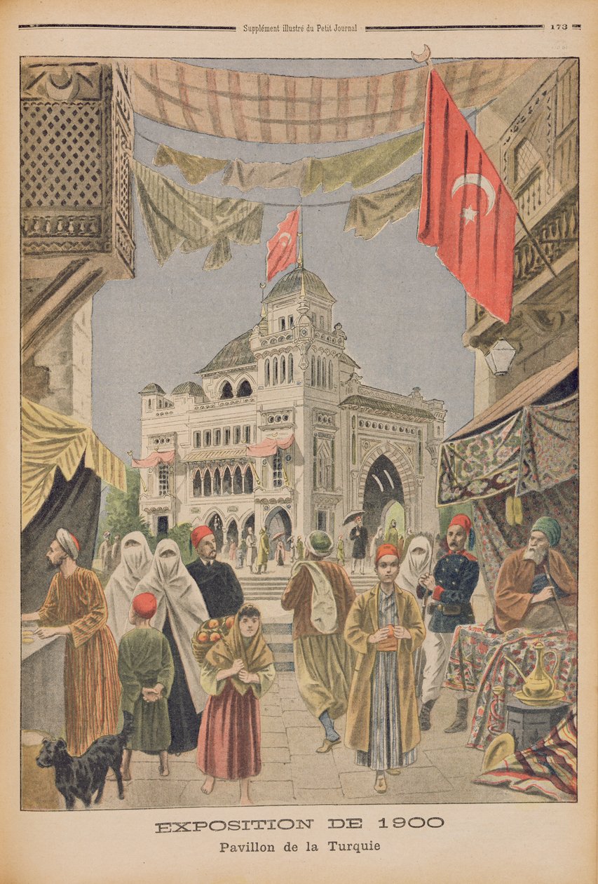 1900 Evrensel Sergisindeki Türkiye Pavyonu, Paris, 