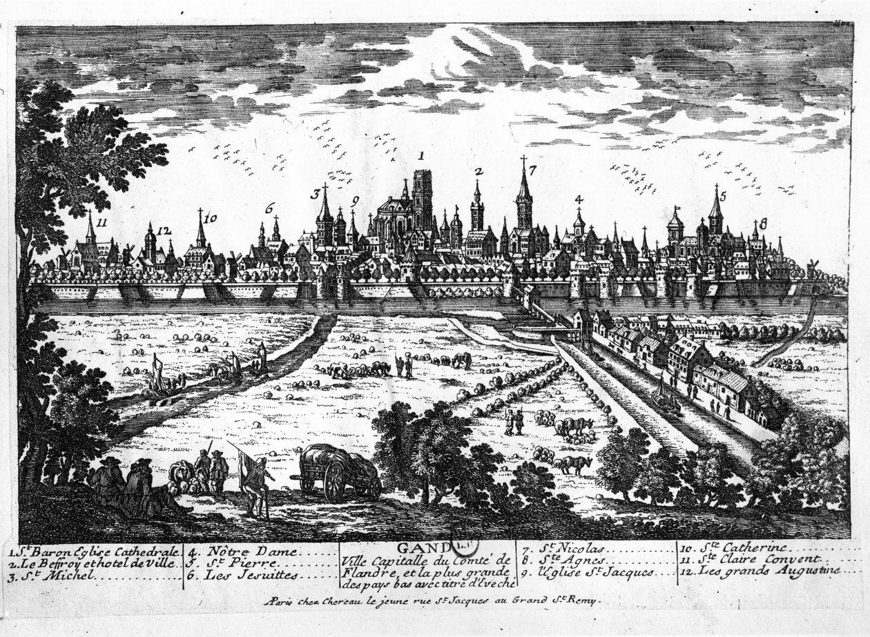 Prinsinn af Conde veiði í sleða árið 1767 turki by French School
