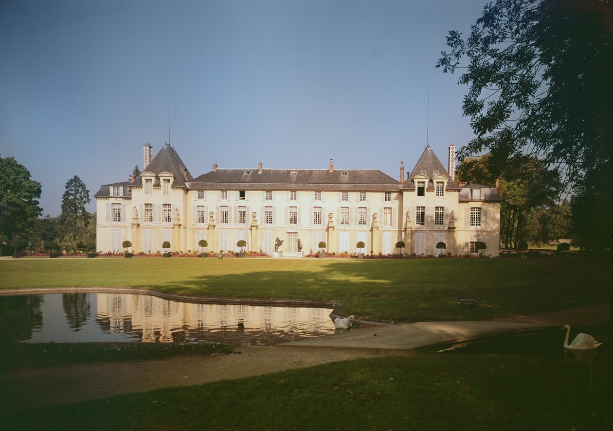 1622 yılında inşa edilmiş bahçe cephesinin görünümü by French School