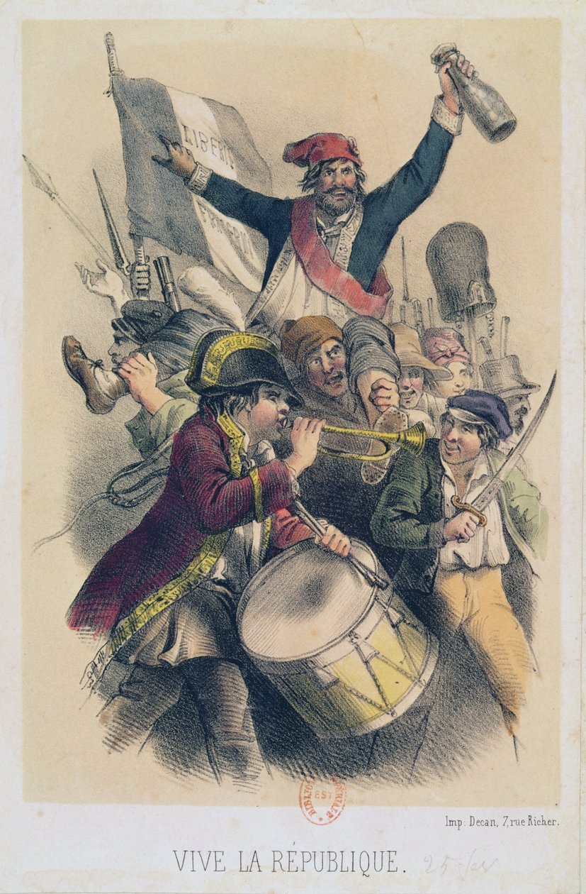 Yaşasın Cumhuriyet, 1848 by French School