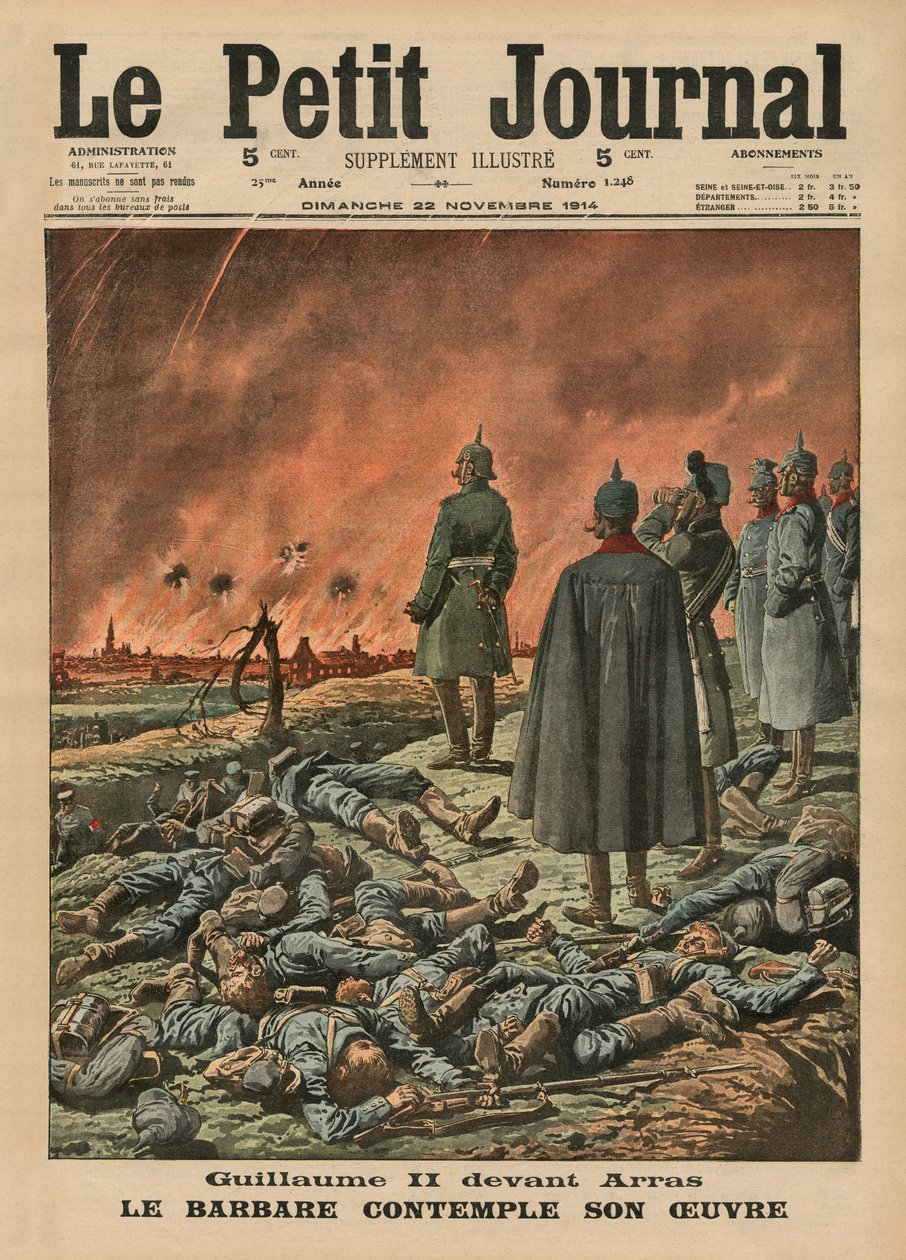 Wilhelm II, Arras