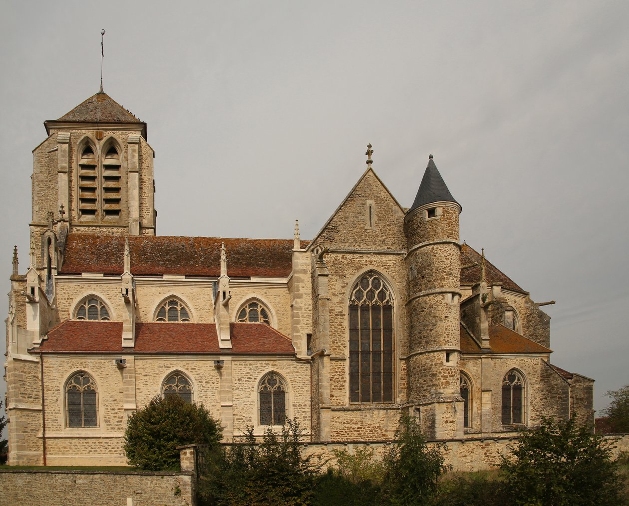 Kilisenin Güneyden Görünüşü by French School