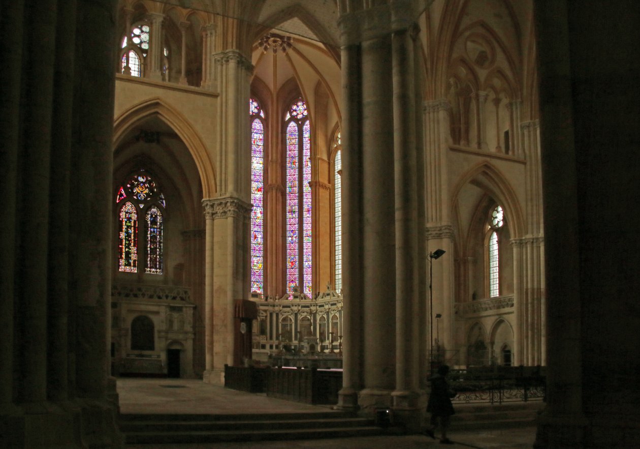 Transept ve Est Sonunun Görünümü by French School