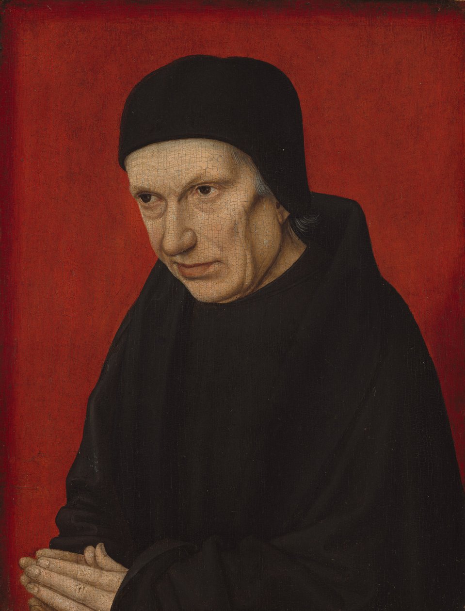Bir Din Adamının Portresi by French 15th Century