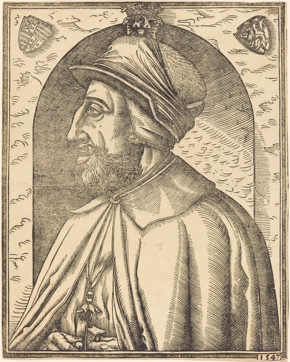 Avusturya Kralı Ferdinand by French 16th Century