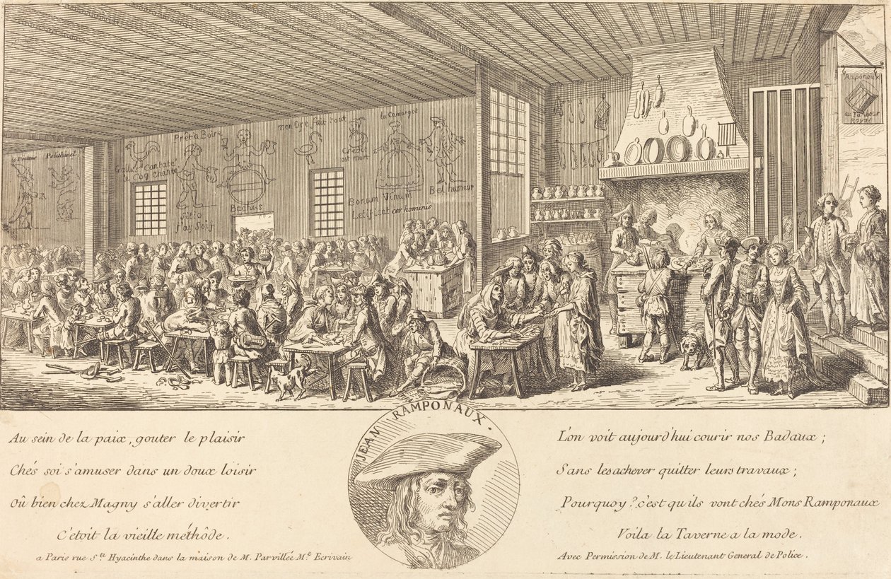 Ramponaux Kabaresi by French 18th Century