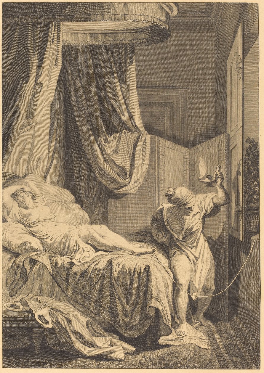 Üç dedikodunun bahsi: İplik by French 18th Century