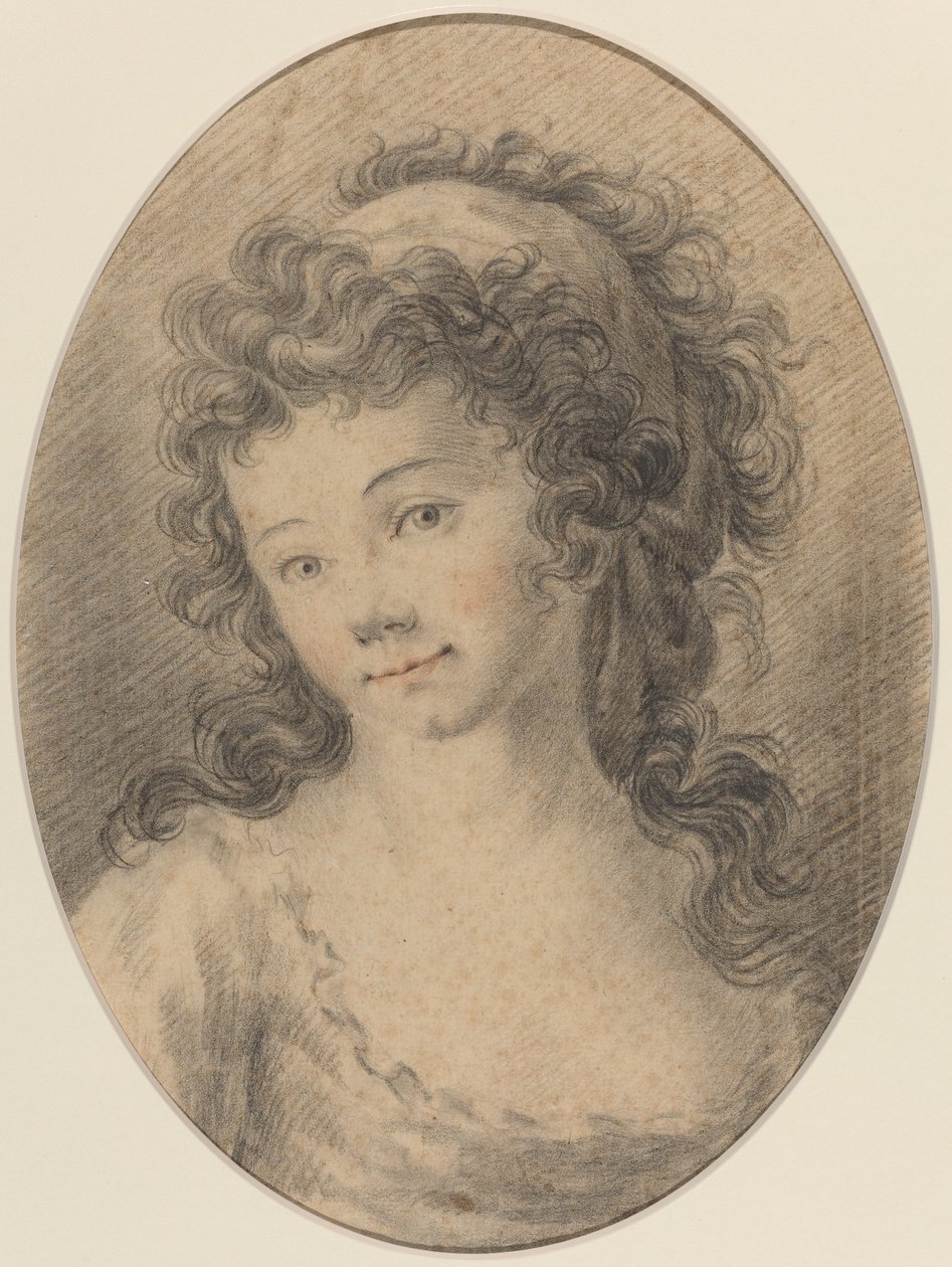 Bir Kızın Portresi by French 18th Century