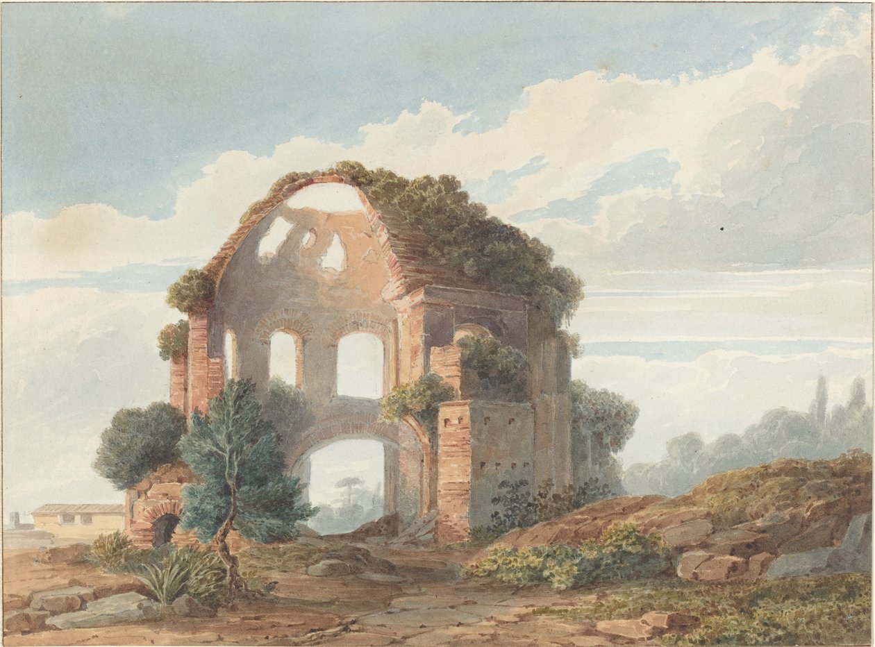 Minerva Medica Tapınağı by French 18th Century