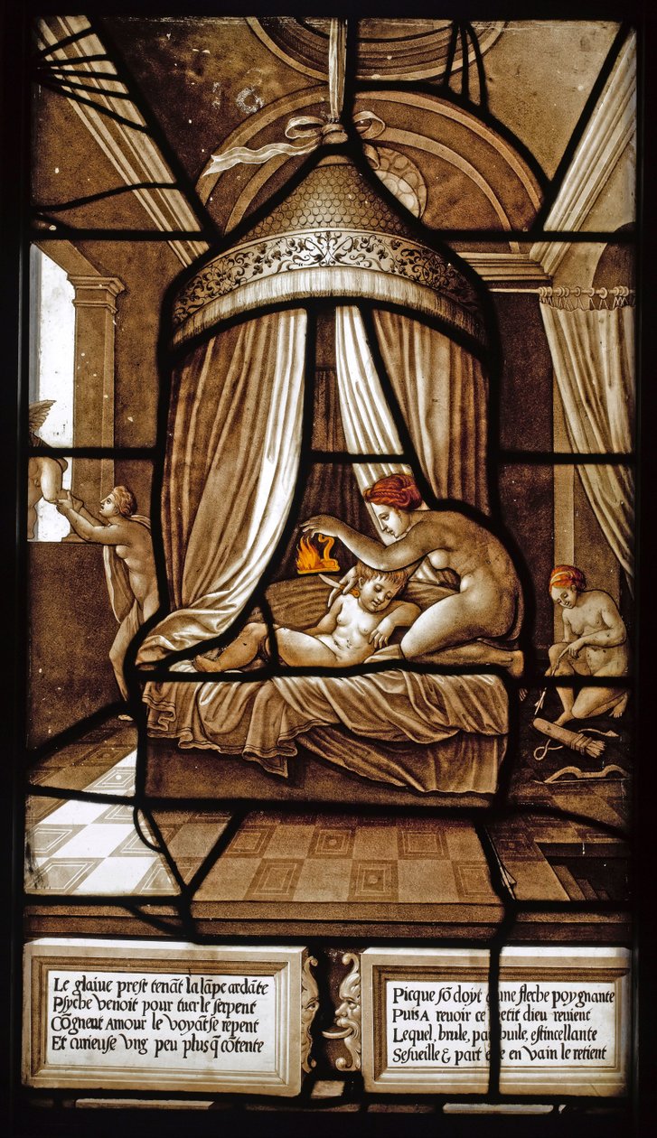 Psyche Vitray Pencerenin Öyküsü, 1441-1444 by French Master