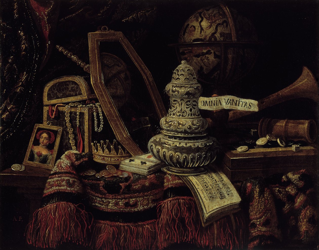 makyaj, 1670 by French Master