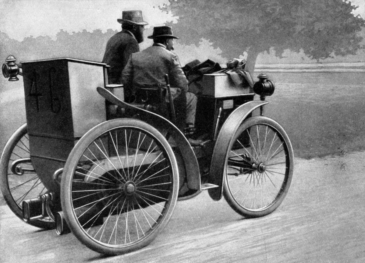 1895: Fransız sanayici Edouard Michelin (1859-1940) takımı “l