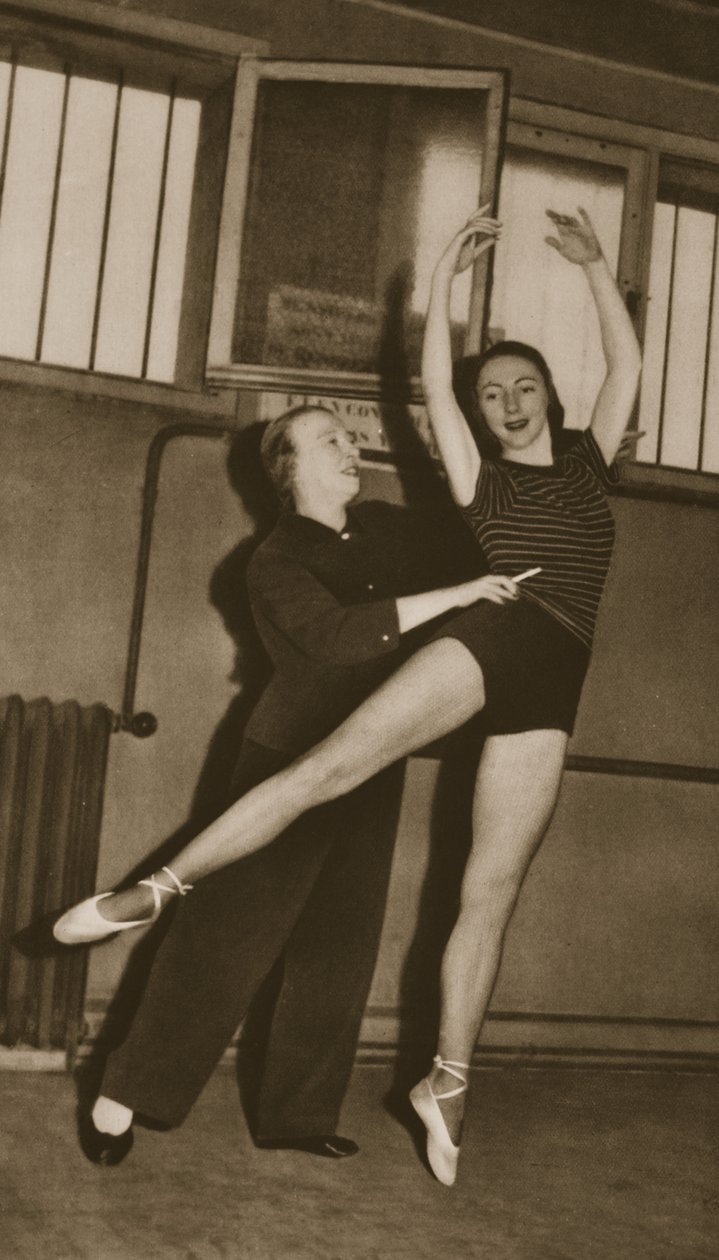 Bronislava Nijinska, Rosella Hightower ile, Grand Ballet de Monte-Carlo