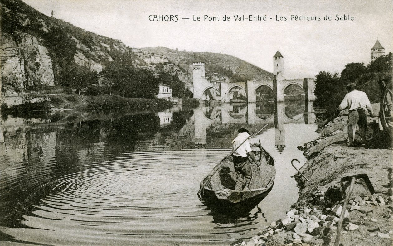 20. yüzyılın başında Cahors: kum balıkçıları ve Lot