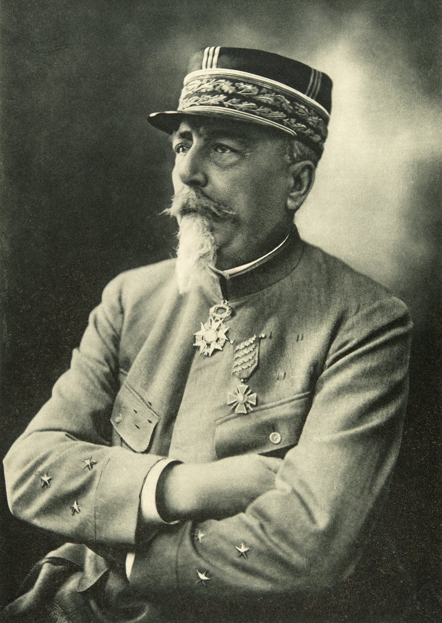 General Marie Jean Auguste Paulinier (1861-1927), 20. yüzyıl (fotoğraf) by French Photographer