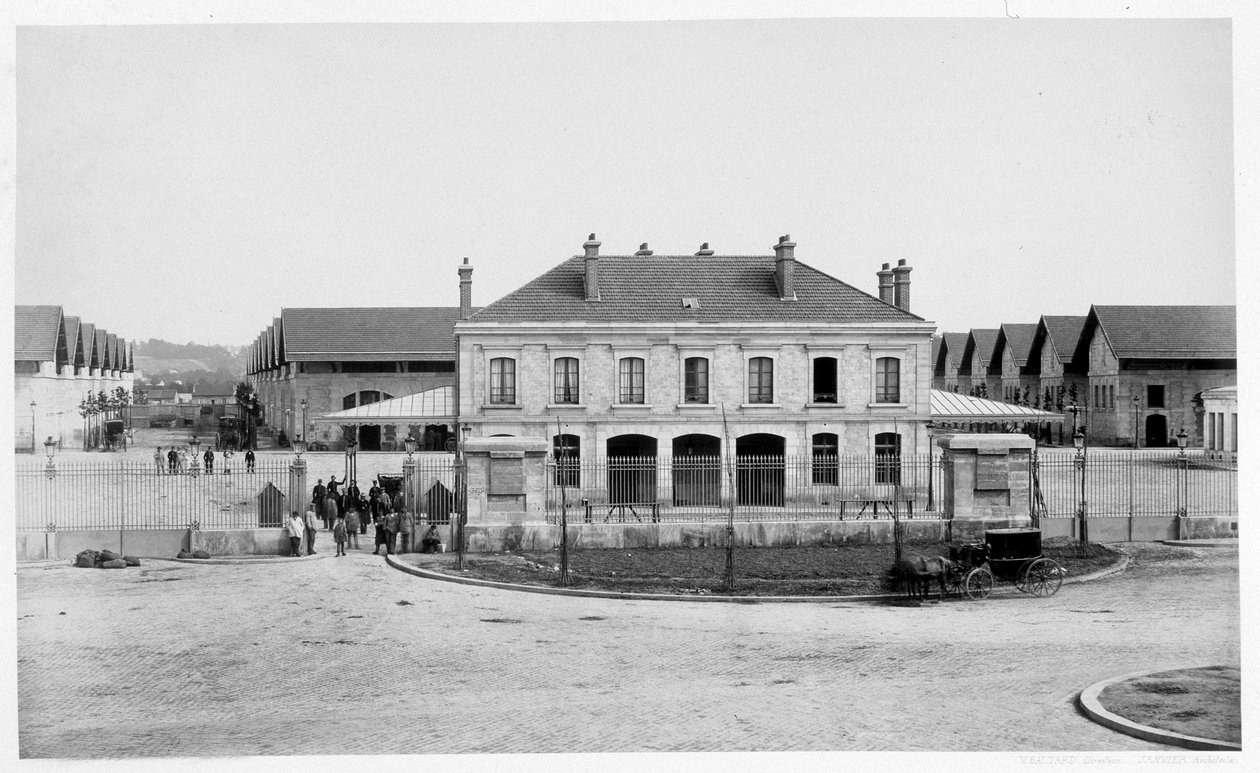 Villette yürüyüşleri ve keşişleri - fotoğrafçılık, 19. yüzyıl sonu by French Photographer