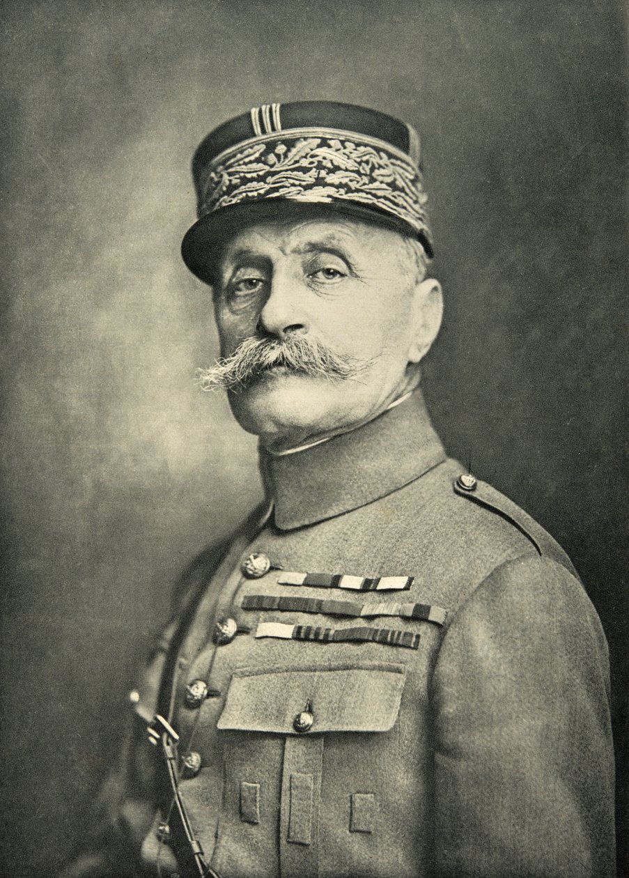 Marechal Foch (1851-1929), 20. yüzyıl (fotoğraf) by French Photographer